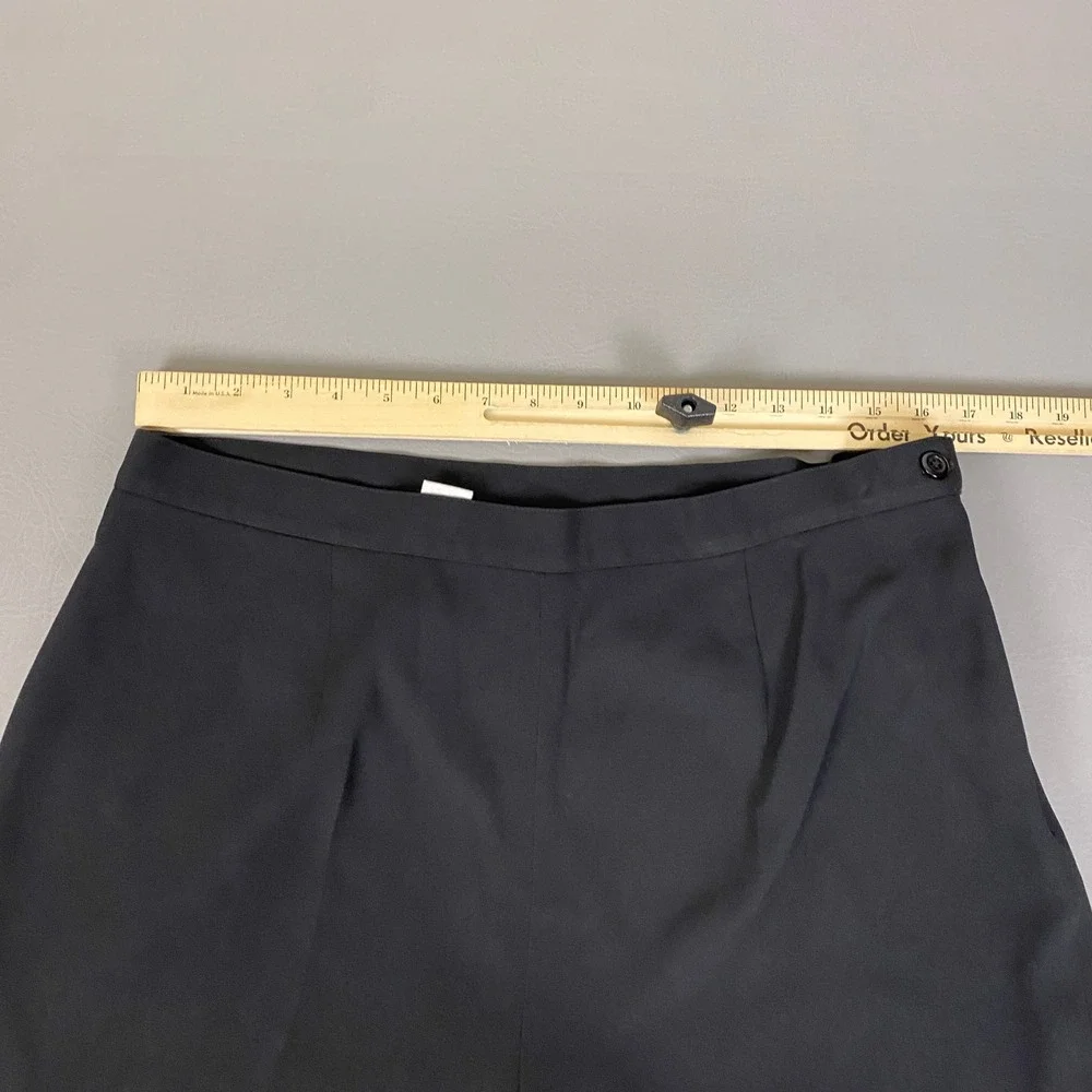 Evan-Picone Dress Pants Women's Size 16 Black Straight Leg *Flawed*
